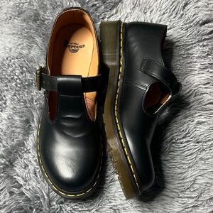 Dr. Martens Polley Smooth Leather Mary Janes